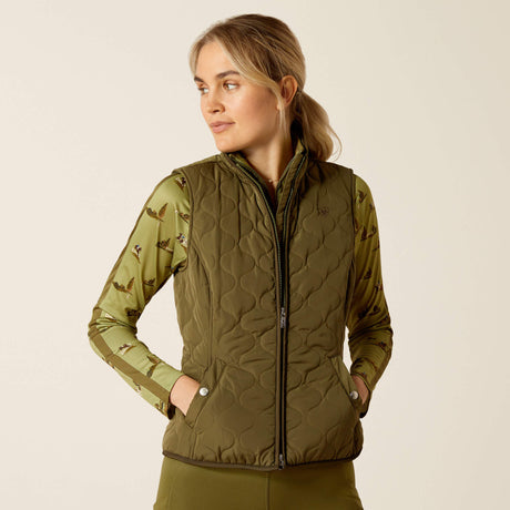 Ariat Women's Ashley 2.0 Insulated Vest - Winter Moss