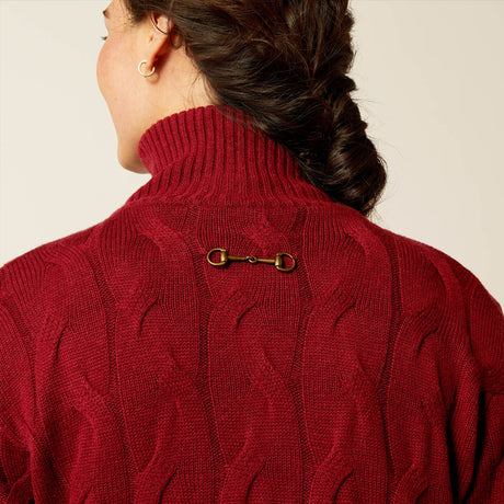 Ariat Women's Alamere 1/2 Zip Sweater - Rubaiyat