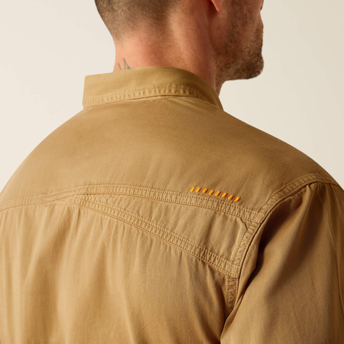 Ariat Men's Rebar Washed Twill   Work Shirt