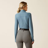 Ariat Women's Lowell 3.0 1/4 Zip Baselayer - Bluestone