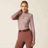Ariat Women's Lowell 3.0 1/4 Zip Baselayer - Abstract Floral