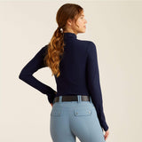 Ariat Women's Lowell 3.0 1/4 Zip Baselayer - Navy Eclipse