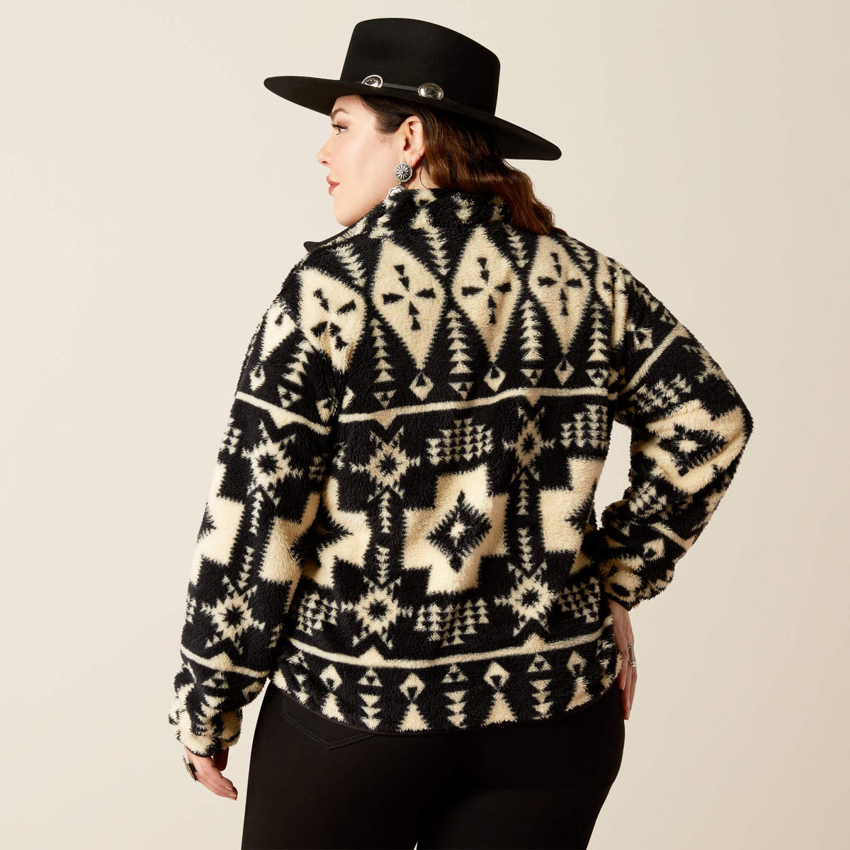 Ariat Women's Berber Snap Front Sweatshirt