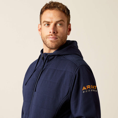 Ariat Men's Rebar All-Weather Insulated Full Zip Hoodie