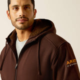 Ariat Men's Rebar All-Weather Sherpa-Lined Full Zip Hoodie