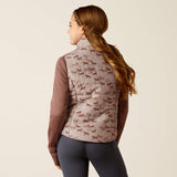 Ariat Youth Bella Insulated Reversible Vest - Scattering Horses