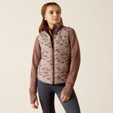 Ariat Youth Bella Insulated Reversible Vest - Scattering Horses