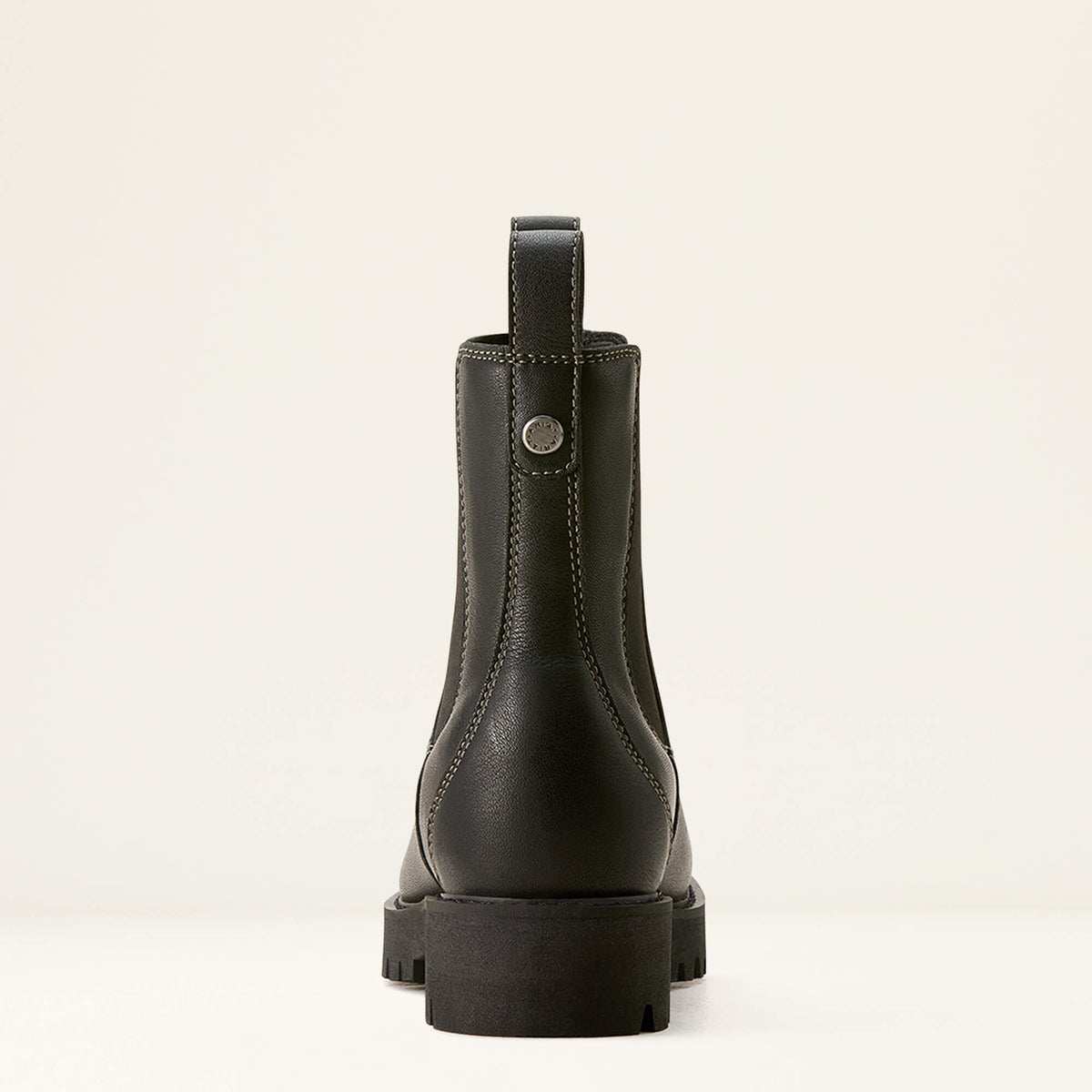 Ariat Women's Wexford Lug Mid Waterproof Chelsea Boot - Rockwood - Jet Black