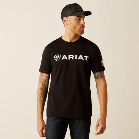 Ariat Men's Ariat Shield Flag T-Shirt