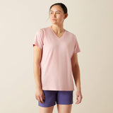 Ariat Women's Rebar Cotton Strong Standard V-Neck T-Shirt