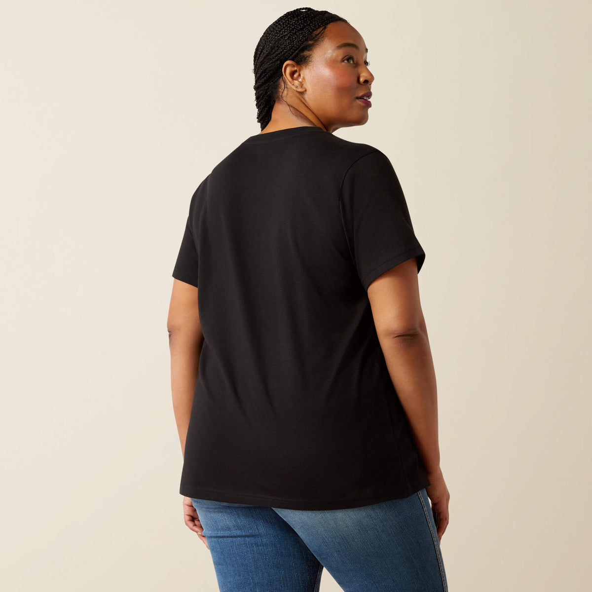 Ariat Women's Rebar Cotton Strong Standard V-Neck T-Shirt