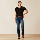 Ariat Women's Rebar Cotton Strong Standard V-Neck T-Shirt