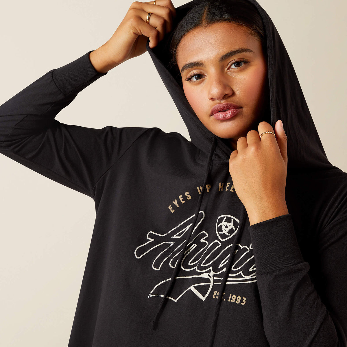 Ariat Women's Heels Down Hoodie T-Shirt