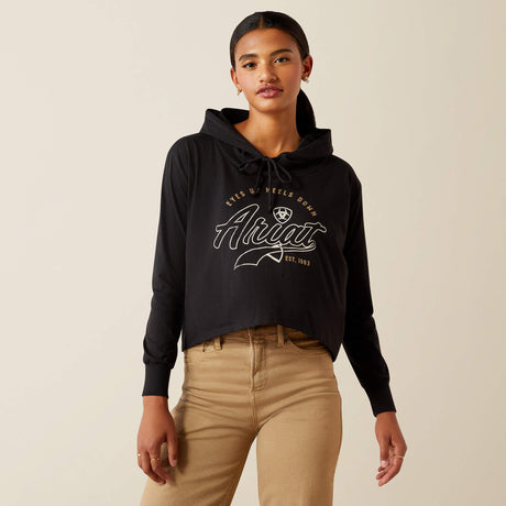 Ariat Women's Heels Down Hoodie T-Shirt