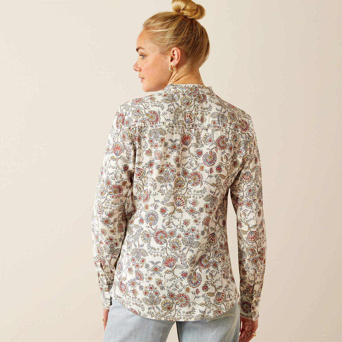 Ariat Women's Clarion Long Sleeve Blouse - Paisley Perennial