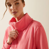 Ariat Women's Fern 1/2 Zip Sweatshirt - Coral Paradise