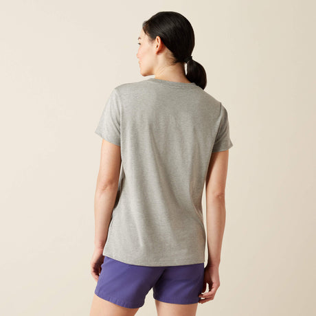 Ariat Women's Rebar Cotton Strong Standard V-Neck T-Shirt