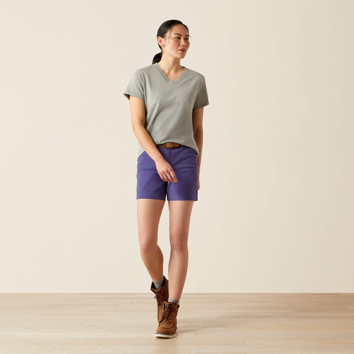 Ariat Women's Rebar Cotton Strong Standard V-Neck T-Shirt