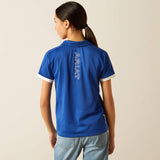 Ariat Kids' Bandera Team 1/4 Zip Polo
