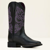 Ariat Women's Round Up StretchFit Wide Square Toe Western Boot