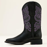 Ariat Women's Round Up StretchFit Wide Square Toe Western Boot