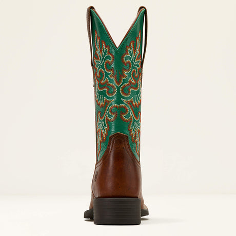 Ariat Women's Round Up StretchFit Wide Square Toe Western Boot