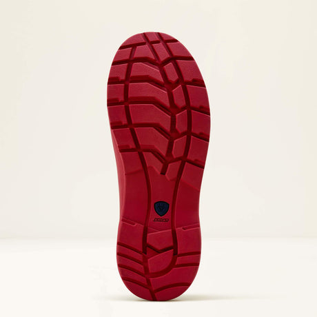 Ariat Women's Kelmarsh Shortie Rubber Boot - Navy - Team Red