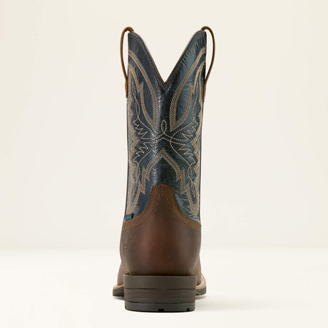 Ariat Men's Hybrid Ranchwork Waterproof Wide Square Toe Cowboy Boot