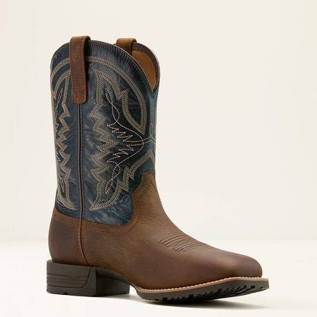 Ariat Men's Hybrid Ranchwork Waterproof Wide Square Toe Cowboy Boot