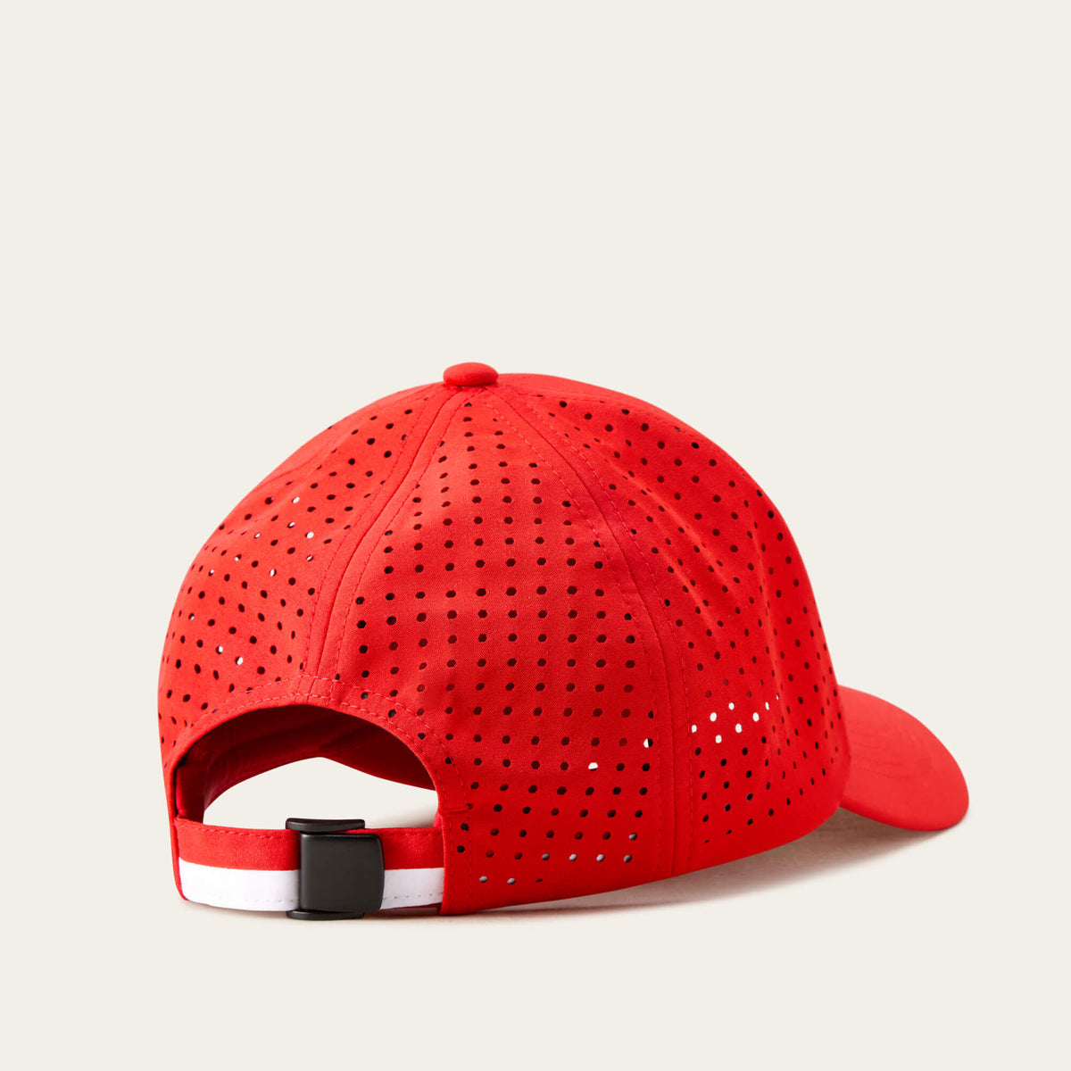 Ariat Tri Factor Cap - Chocolate Brown - Flame Red