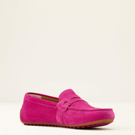 Ariat Women's Selene Driving Shoe - Hot Pink Suede