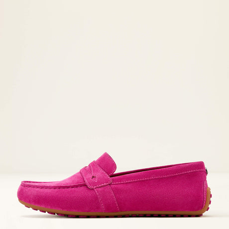 Ariat Women's Selene Driving Shoe - Hot Pink Suede