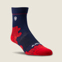 Ariat AriatTEK Devon Performance Paddock Sock - Navy/Red