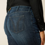 Ariat Women's High Rise Frazey Slim Trouser Jeans