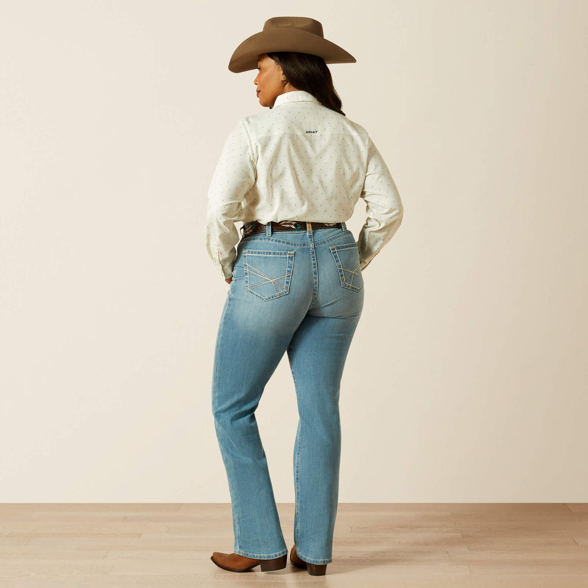 Ariat Women's Perfect Rise Alina Straight Leg Jean