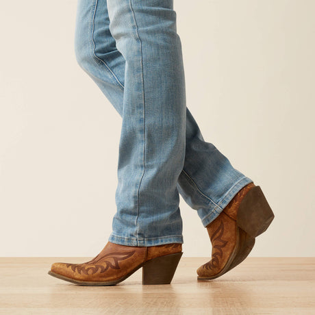 Ariat Women's Mid Rise Alessia Straight Leg Jean
