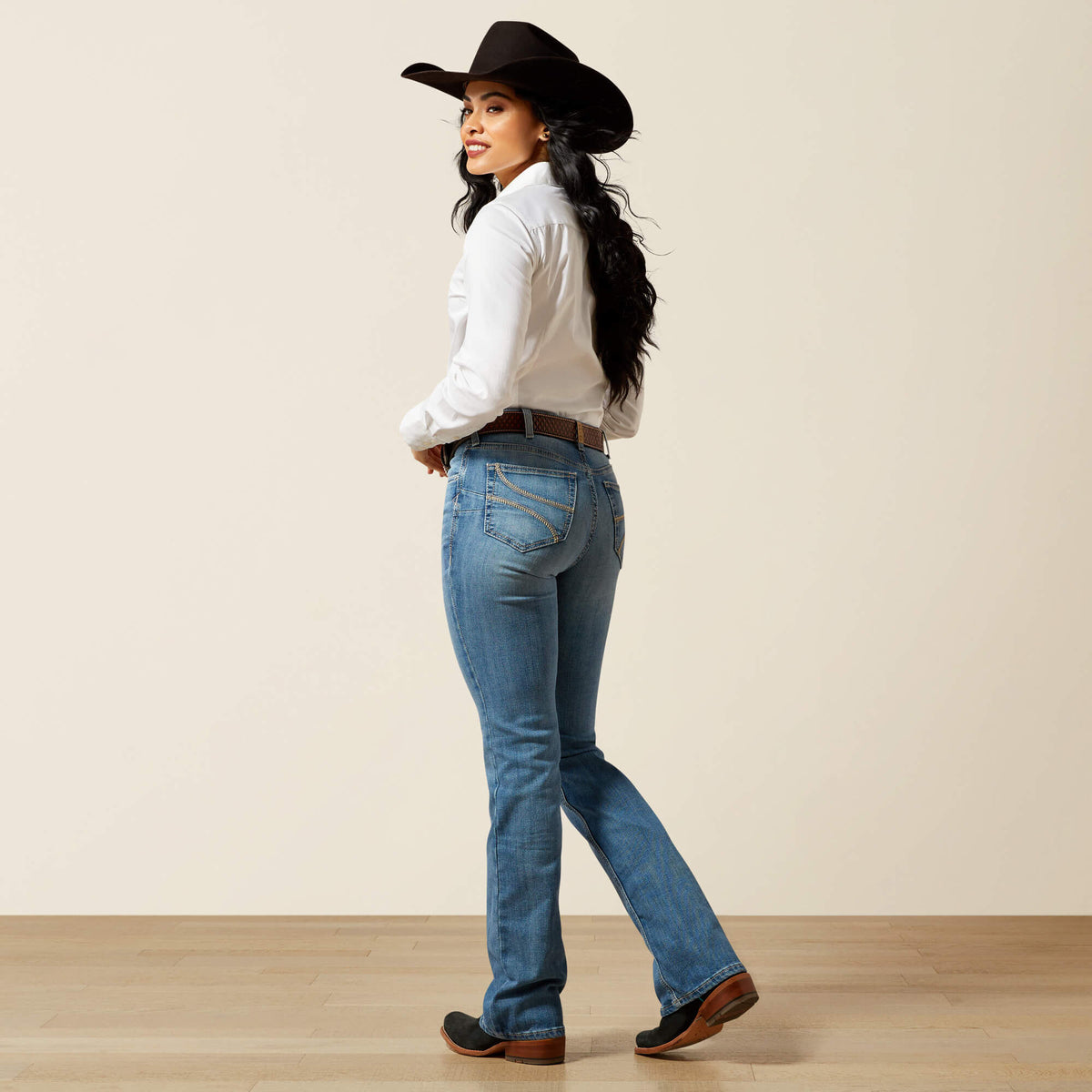 Ariat Women's High Rise Rowyn Boot Cut Jean