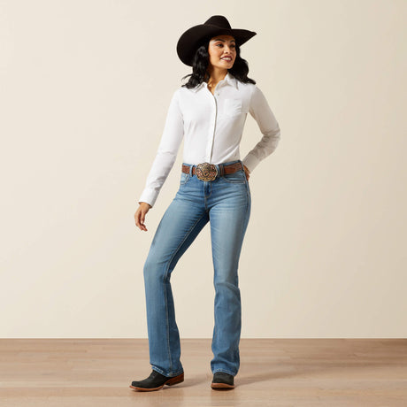 Ariat Women's High Rise Rowyn Boot Cut Jean