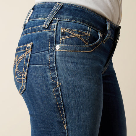 Ariat Women's Mid Rise Joanna Boot Cut Jean