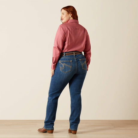 Ariat Women's Mid Rise Joanna Boot Cut Jean