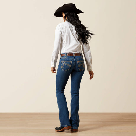 Ariat Women's Mid Rise Joanna Boot Cut Jean