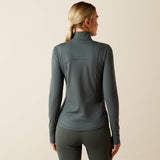 Ariat Women's Gridwork 2.0 1/4 Zip Grid Fleece Baselayer - Urban Chic
