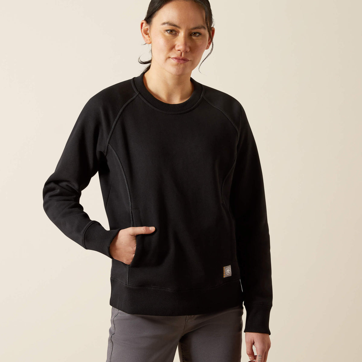 Ariat Women's Rebar Lightweight Fleece Sweatshirt