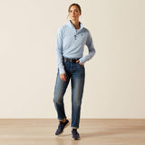 Ariat Women's Team EQ 1/2 Zip Pullover - Skyway
