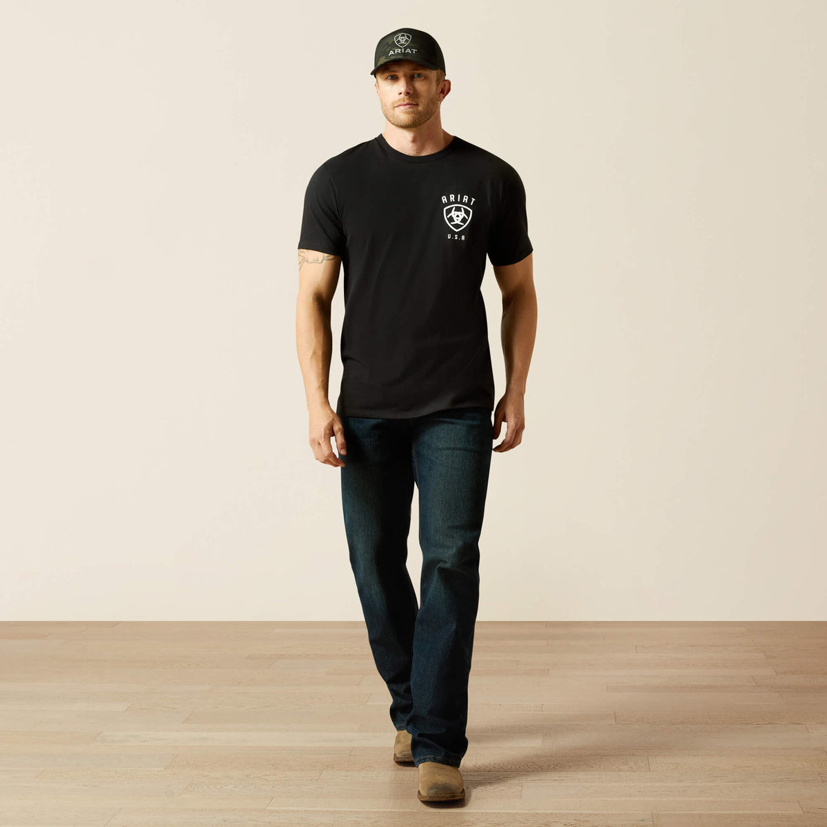 Ariat Men's Ariat Faded Bull T-Shirt