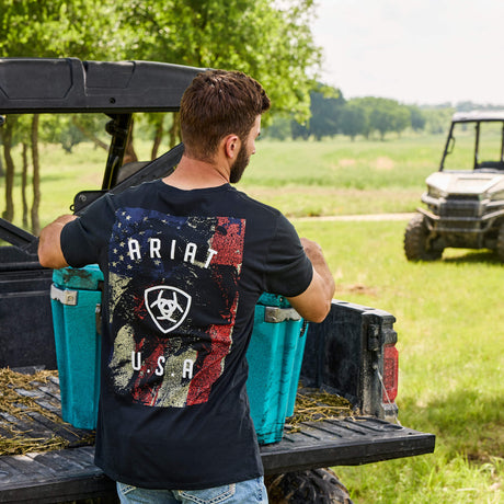 Ariat Men's Ariat Faded Bull T-Shirt
