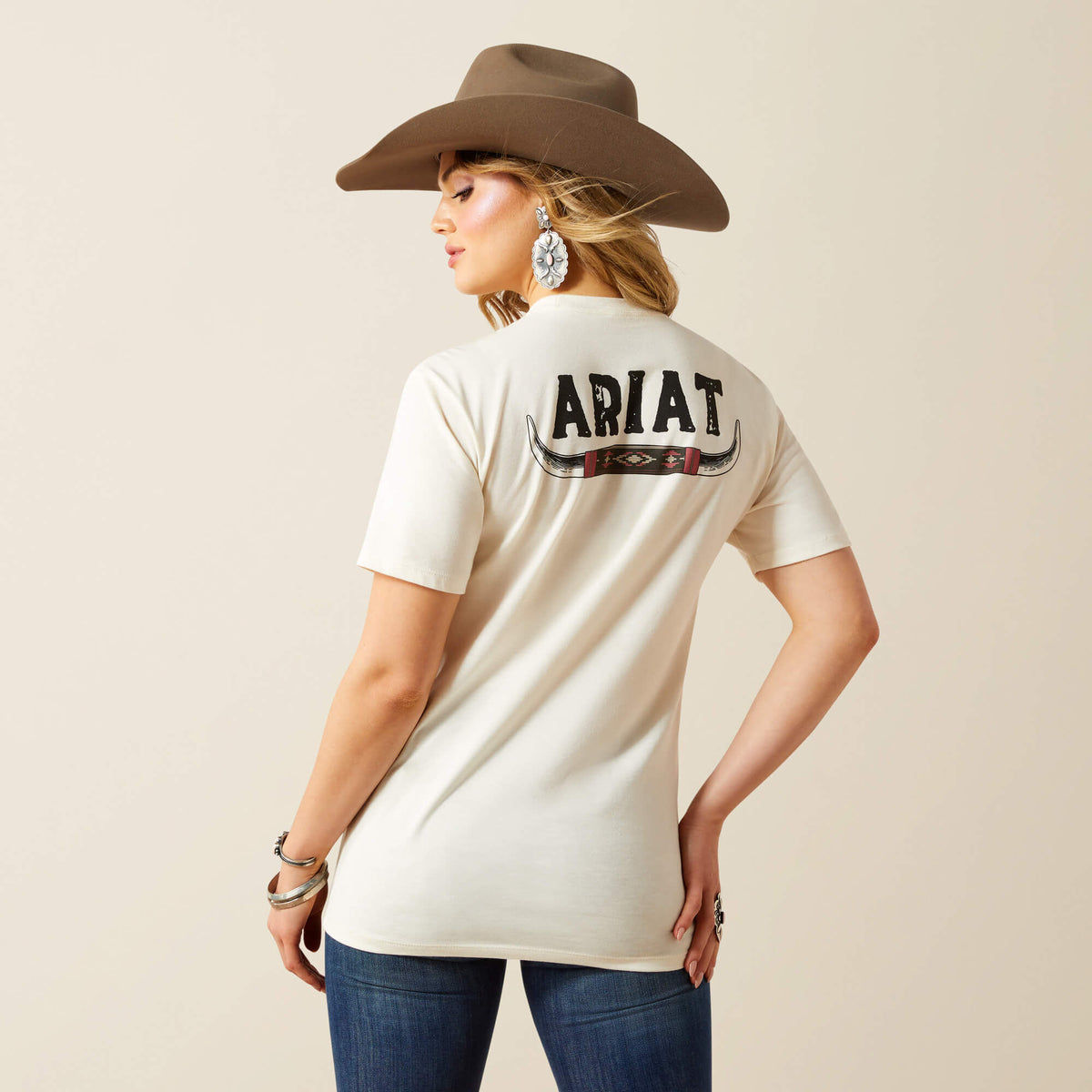 Ariat Women's Ariat Bull Horns T-Shirt