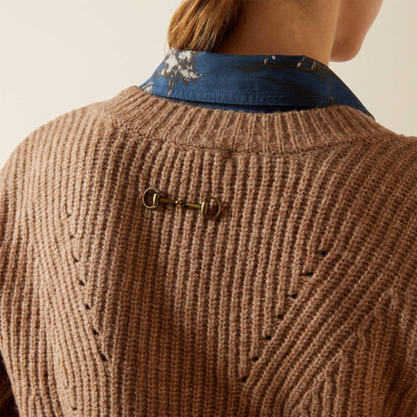 Ariat Women's Blaydon Sweater - Woodsmoke Heather