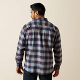 Ariat Men's Rebar Flannel DuraStretch Long Sleeve Work Shirt - Monument
