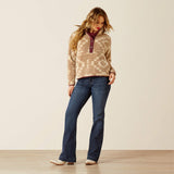 Ariat Women's Berber Snap Front Sweatshirt